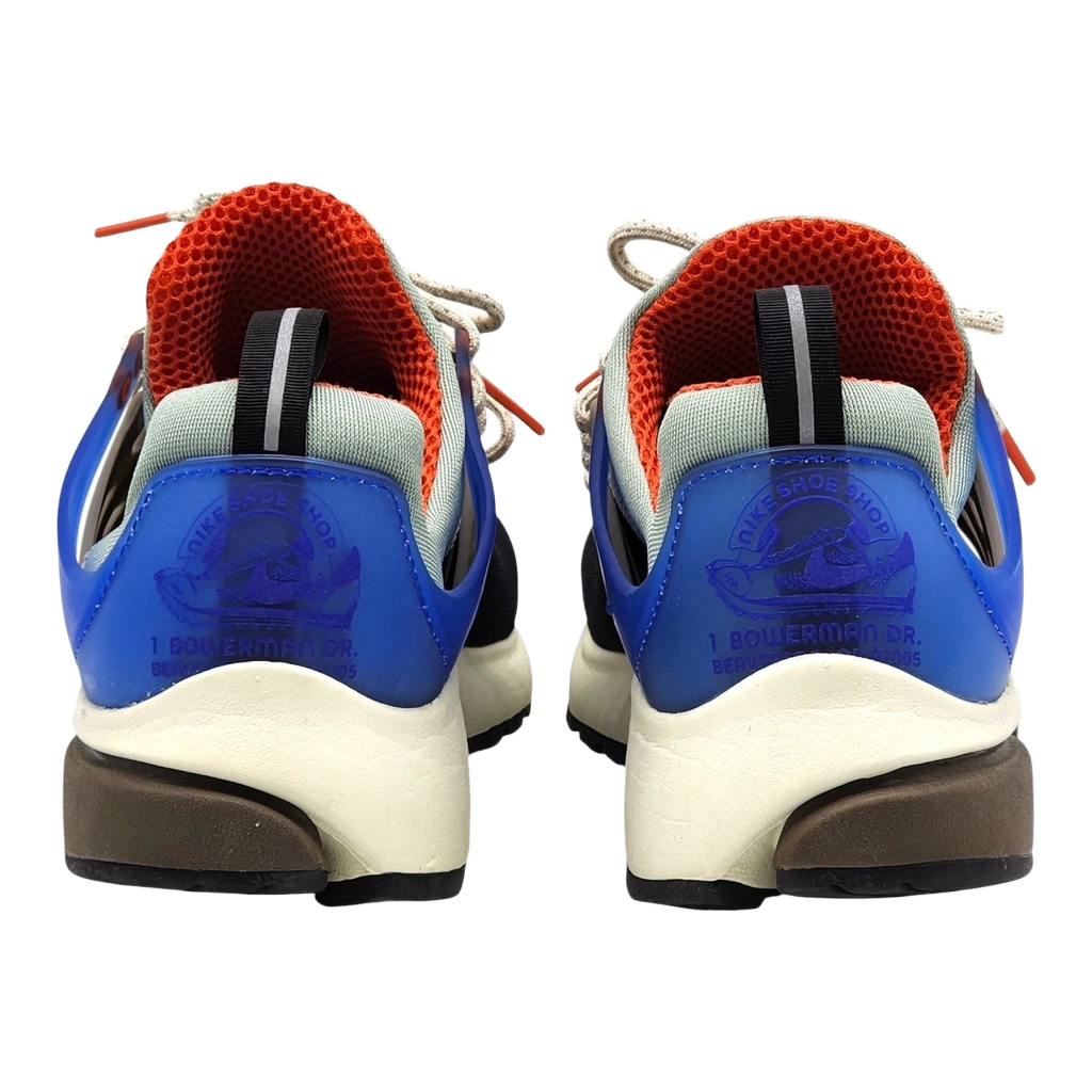 Nike Men's Air Presto Premium 'Shoe Shop' Shoes - Black / Team Orange / Dusty Sage / Racer Blue - Shopsportive