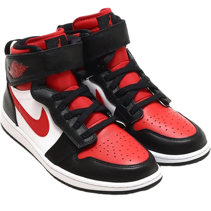 Nike Men's Jordan 1 High Flyease Shoes - Black / White / Fire Red - Shopsportive