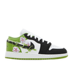 Nike Kids' Jordan 1 Low Se Floral Vines Shoes - White / Black / Altitude Green / Lavender Mist / Vivid Green / Gym Red - Shopsportive