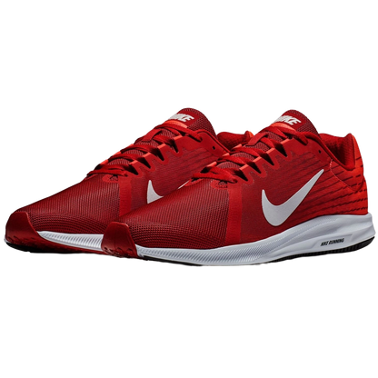 Nike Men's Downshifter 8 Shoes - Gym Red / Vast Grey / Bright Crimson / Black / White - Shopsportive