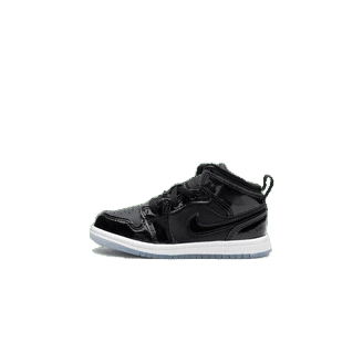 Nike Kids' Air Jordan 1 Mid Se 'Space Jam' Shoes - Black / White / Concord - Shopsportive