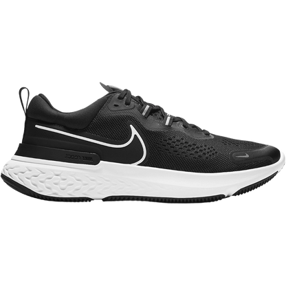 Nike Men's React Miler 2 Shoes - Black / Smoke Grey / White - Shopsportive