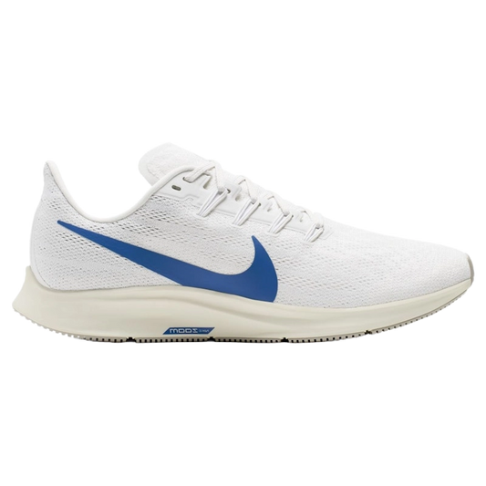 Nike Men's Air Zoom Pegasus 36 Shoes - Platinum Tint / Royal Blue / White / Black - Shopsportive