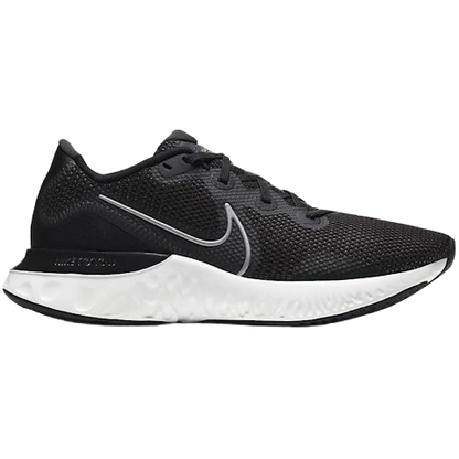 Nike Men's Renew Run Shoes - Black / Metallic Silver / White / Dark Smoke Grey / Particle Grey - Shopsportive