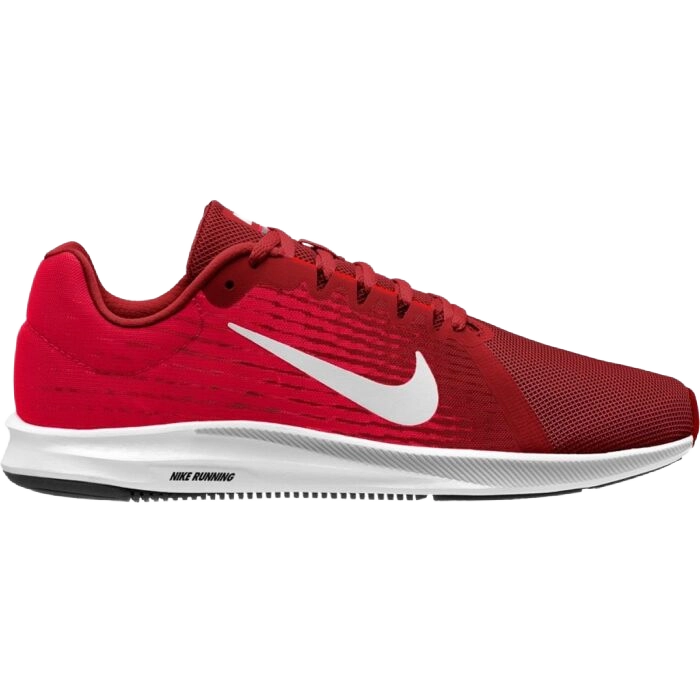 Nike Men's Downshifter 8 Shoes - Gym Red / Vast Grey / Bright Crimson / Black / White - Shopsportive