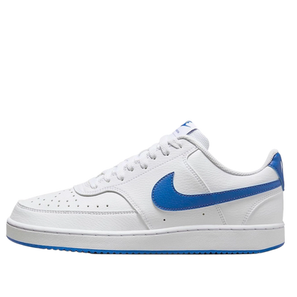Nike Men's Court Vision Low Shoes - White / Royal Blue - Shopsportive