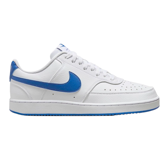Nike Men's Court Vision Low Shoes - White / Royal Blue - Shopsportive