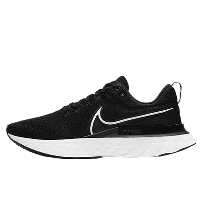 Nike Men's React Infinity Run Flyknit 2 Shoes - Black / White / Iron Grey - Shopsportive