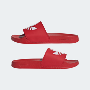 Adidas Adilette Lite Slides - Scarlet / Cloud White / Scarlet Sportive
