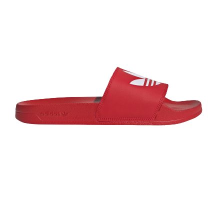 Adidas Adilette Lite Slides - Scarlet / Cloud White / Scarlet Sportive