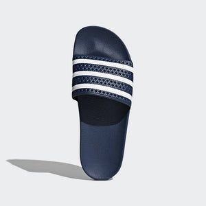 Adidas Adilette Slides - Adi Blue / White Sportive