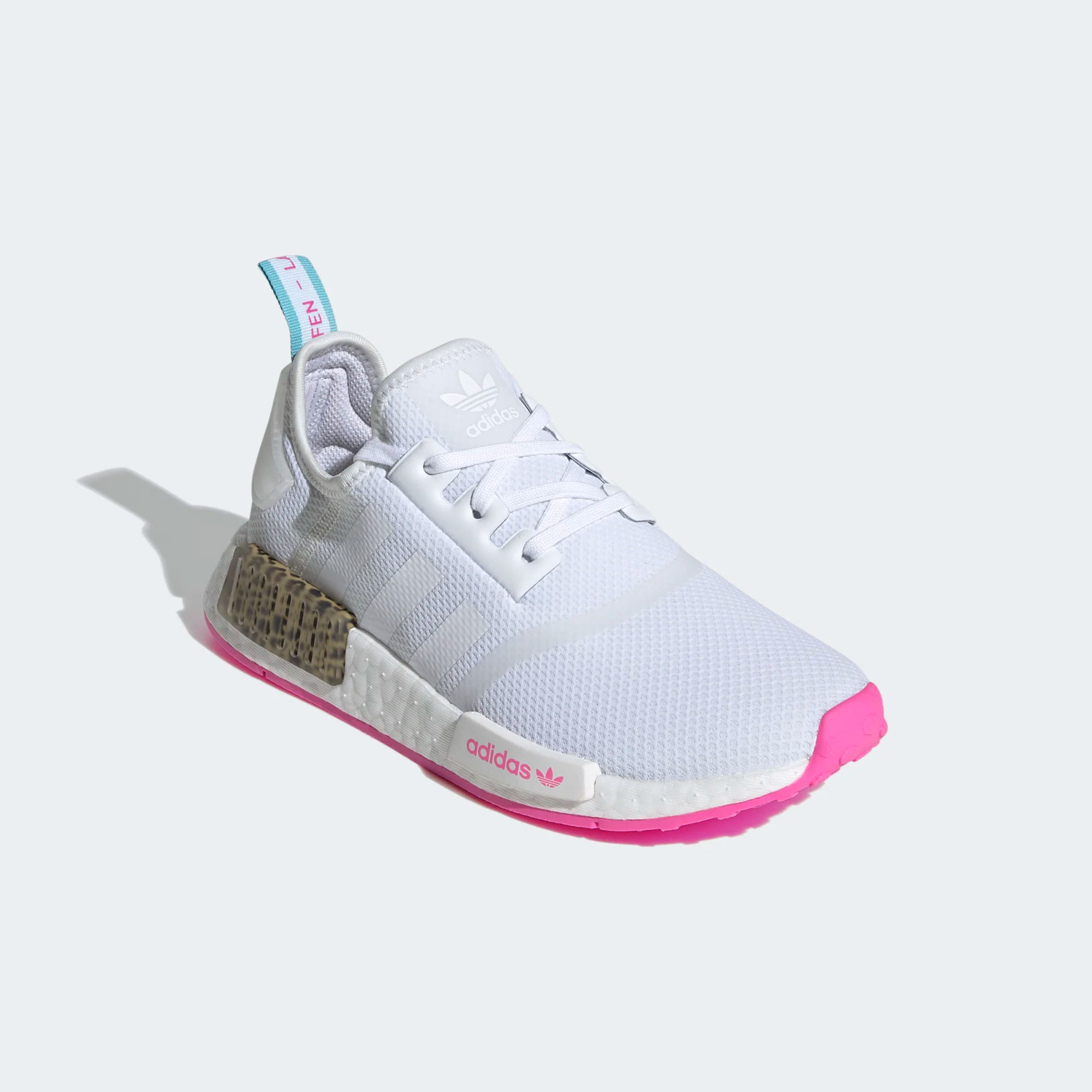 Nmd_r1 shoes running white  talc  icey pink Clearance