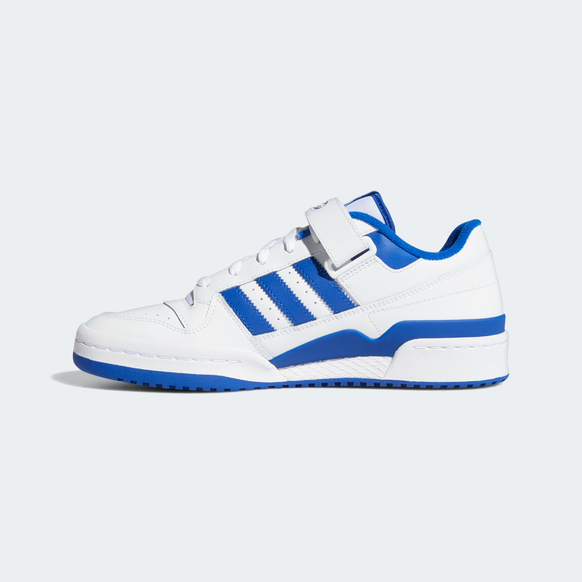 Adidas Men's Forum Low Shoes - Cloud White / Cloud White / Royal Blue Sportive