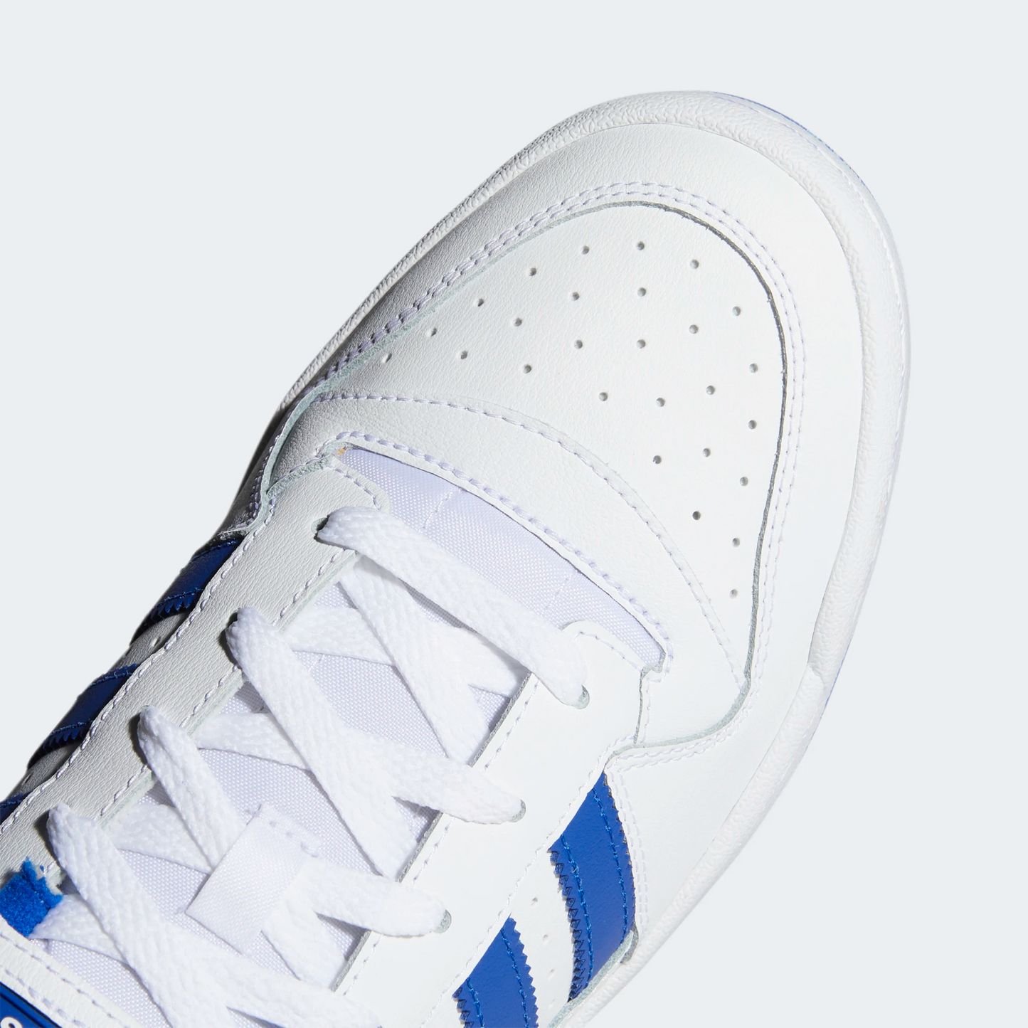 Adidas Men's Forum Low Shoes - Cloud White / Cloud White / Royal Blue Sportive