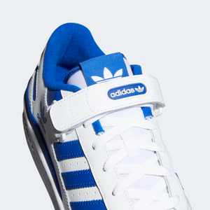 Adidas Men's Forum Low Shoes - Cloud White / Cloud White / Royal Blue Sportive