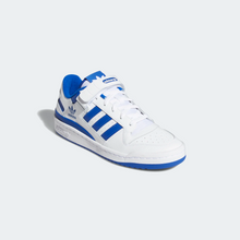 Load image into Gallery viewer, Adidas Men&#39;s Forum Low Shoes - Cloud White / Cloud White / Royal Blue Sportive
