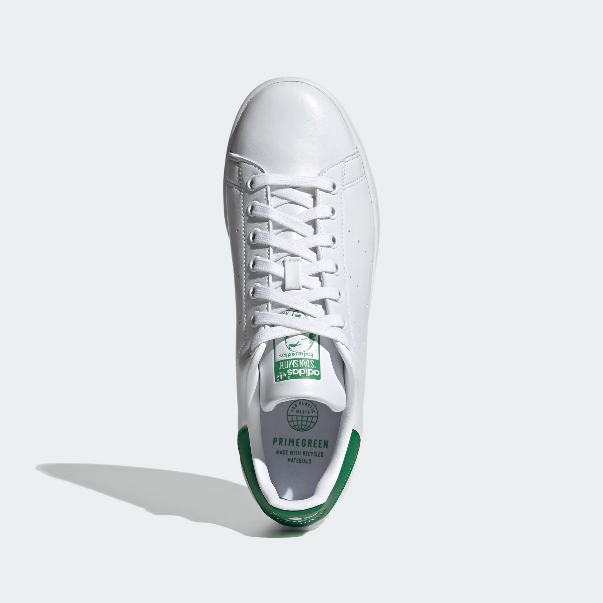 Adidas Men's Stan Smith Shoes - Cloud White / Green Sportive