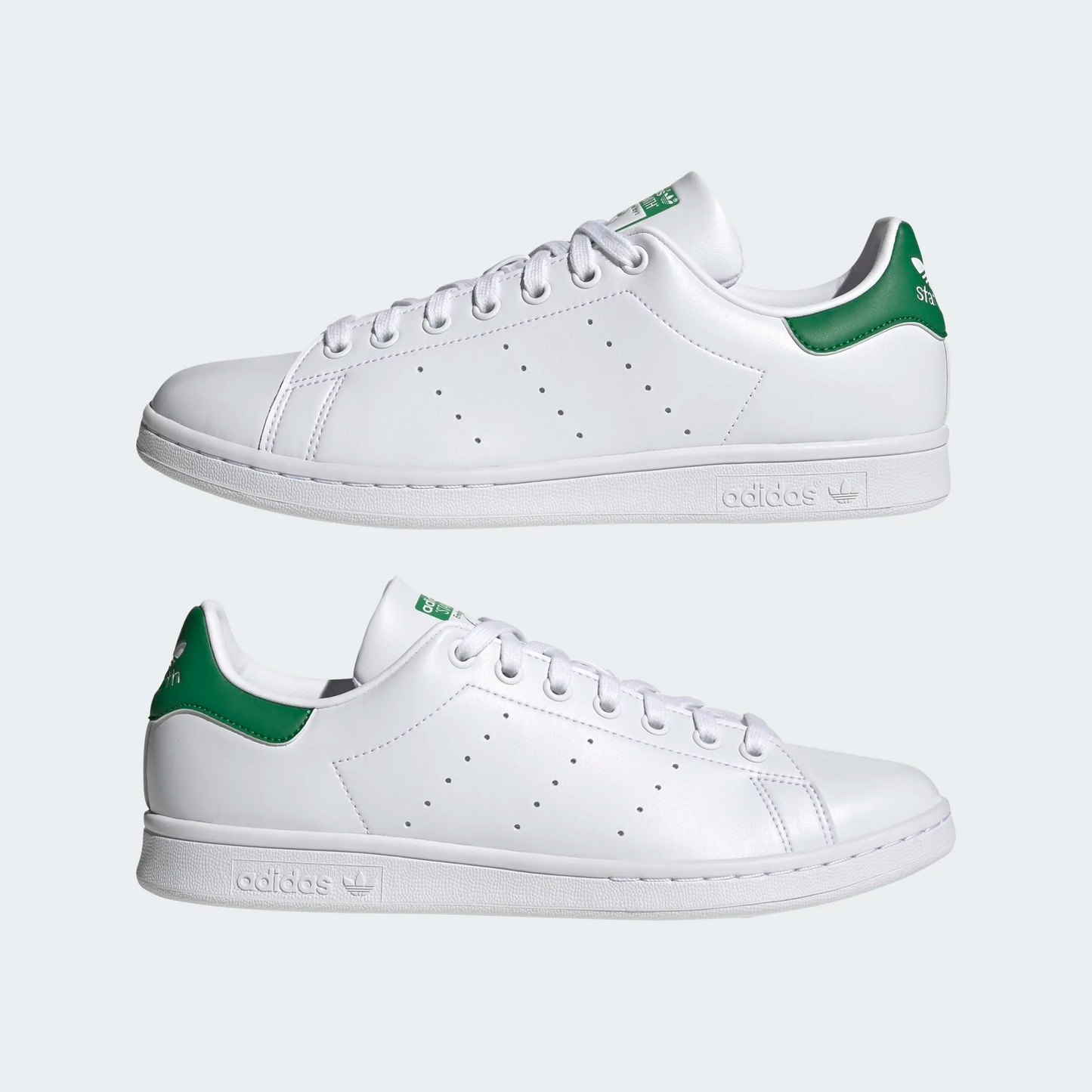 Adidas Men's Stan Smith Shoes - Cloud White / Green Sportive