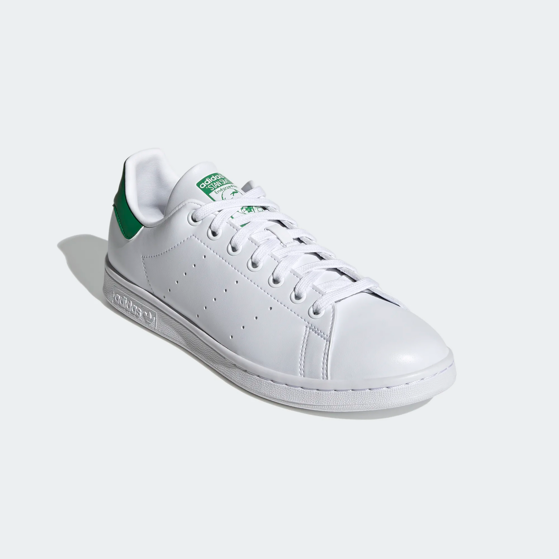 Adidas Men's Stan Smith Shoes - Cloud White / Green Sportive