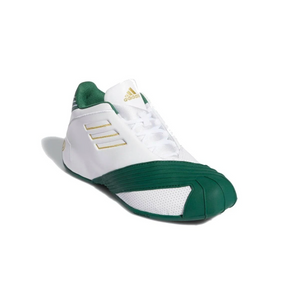 Adidas Men's T-Mac 1 Shoes - Cloud White / Gold Metallic / Team Dark Green Sportive