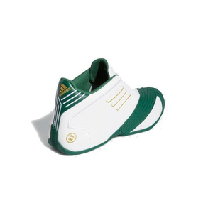 Adidas Men's T-Mac 1 Shoes - Cloud White / Gold Metallic / Team Dark Green Sportive