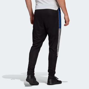 Adidas Men's Tiro 21 Track Pants - Black / Royal Blue Sportive