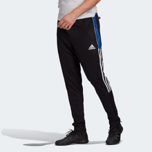 Load image into Gallery viewer, Adidas Men&#39;s Tiro 21 Track Pants - Black / Royal Blue Sportive
