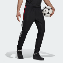 Load image into Gallery viewer, Adidas Men&#39;s Tiro 21 Track Pants - Black / Team Power Red Sportive
