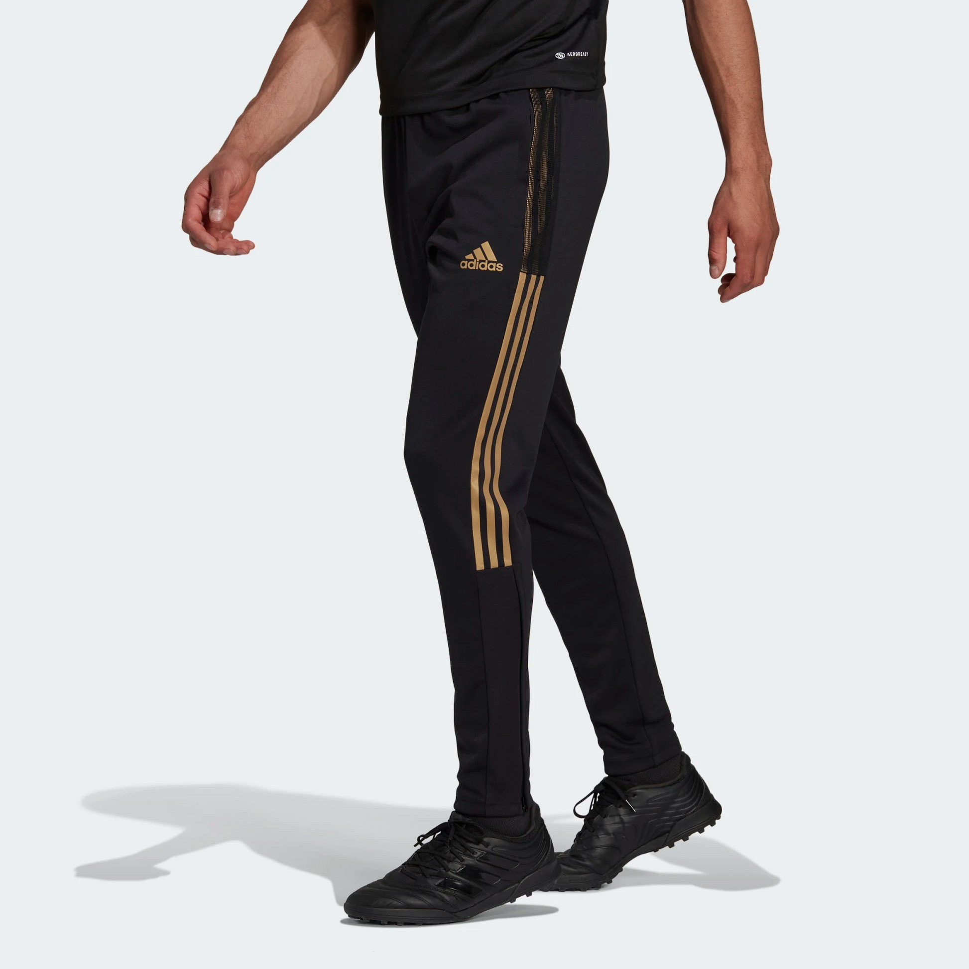 Adidas Men s Tiro Pants Black Yellow Sportive