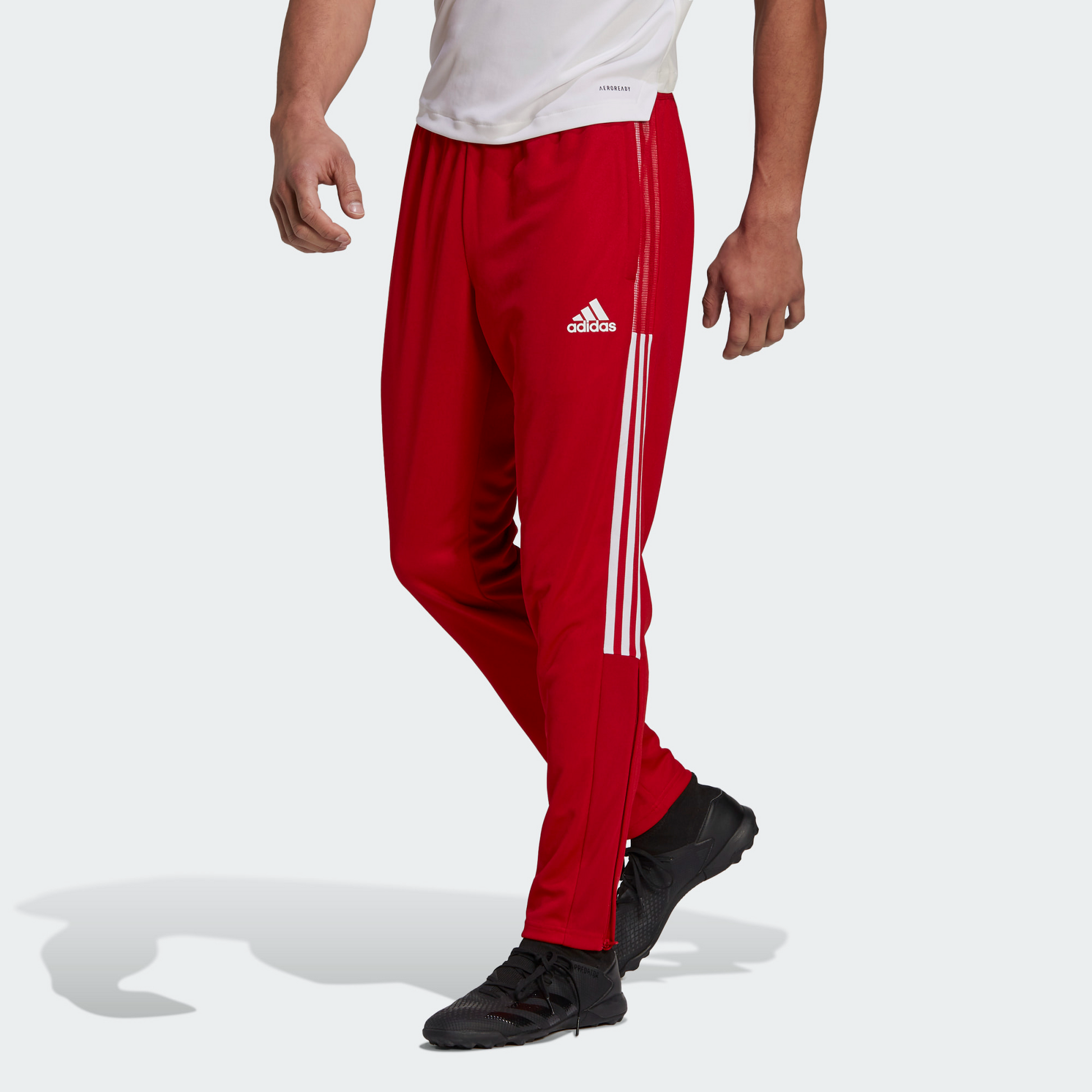 Adidas Men's Tiro Track Pants - Team Power Red / White Sportive