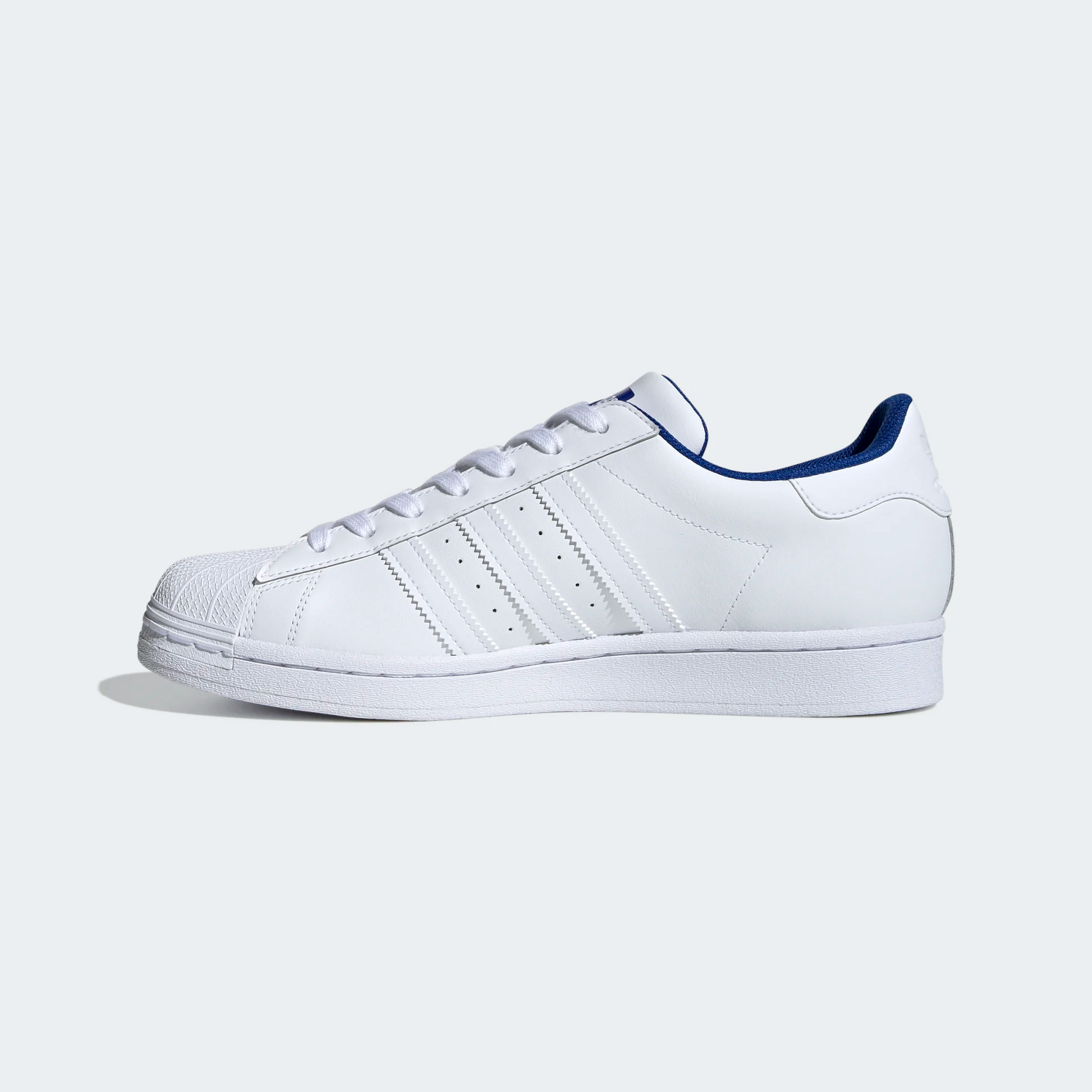 Adidas Superstar Shoes - Cloud White / Royal Blue Sportive