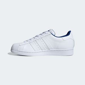 Adidas Superstar Shoes - Cloud White / Royal Blue Sportive
