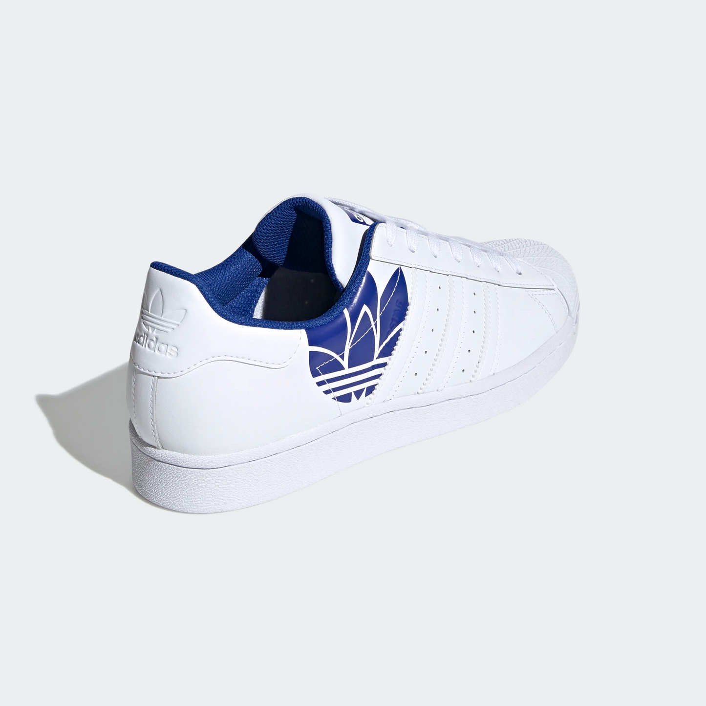 Adidas Superstar Shoes - Cloud White / Royal Blue Sportive