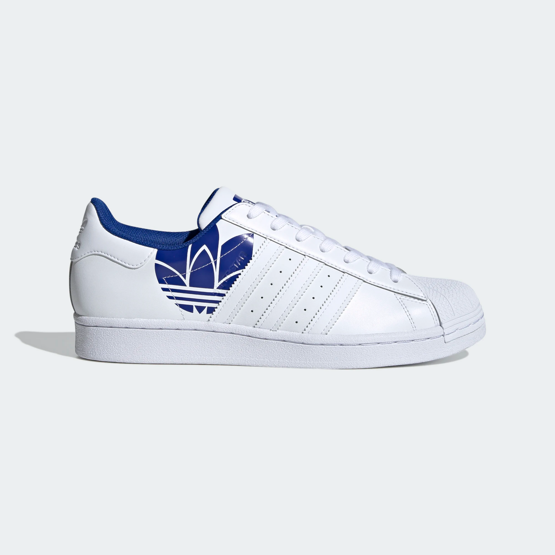 Adidas Superstar Shoes - Cloud White / Royal Blue Sportive