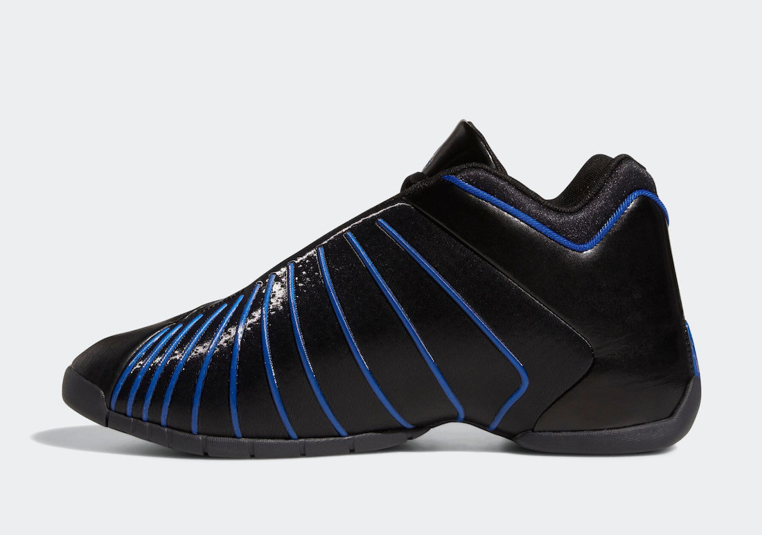 Adidas T-Mac 3 Restomod Basketball Shoes - Black / Royal Blue Sportive