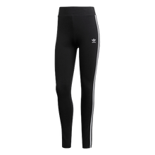 Load image into Gallery viewer, Adidas Women&#39;s Adicolor 3 Stripes Leggings - Black / White Sportive

