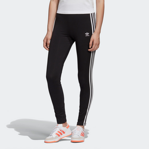 Adidas Women's Adicolor 3 Stripes Leggings - Black / White Sportive