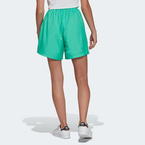 Adidas Women's Adicolor Classics Ripstop Shorts - Hi-Res Green Sportive