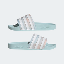 Load image into Gallery viewer, Adidas Women&#39;s Adilette Slides - Almost Blue / Cloud White / Core Black Sportive
