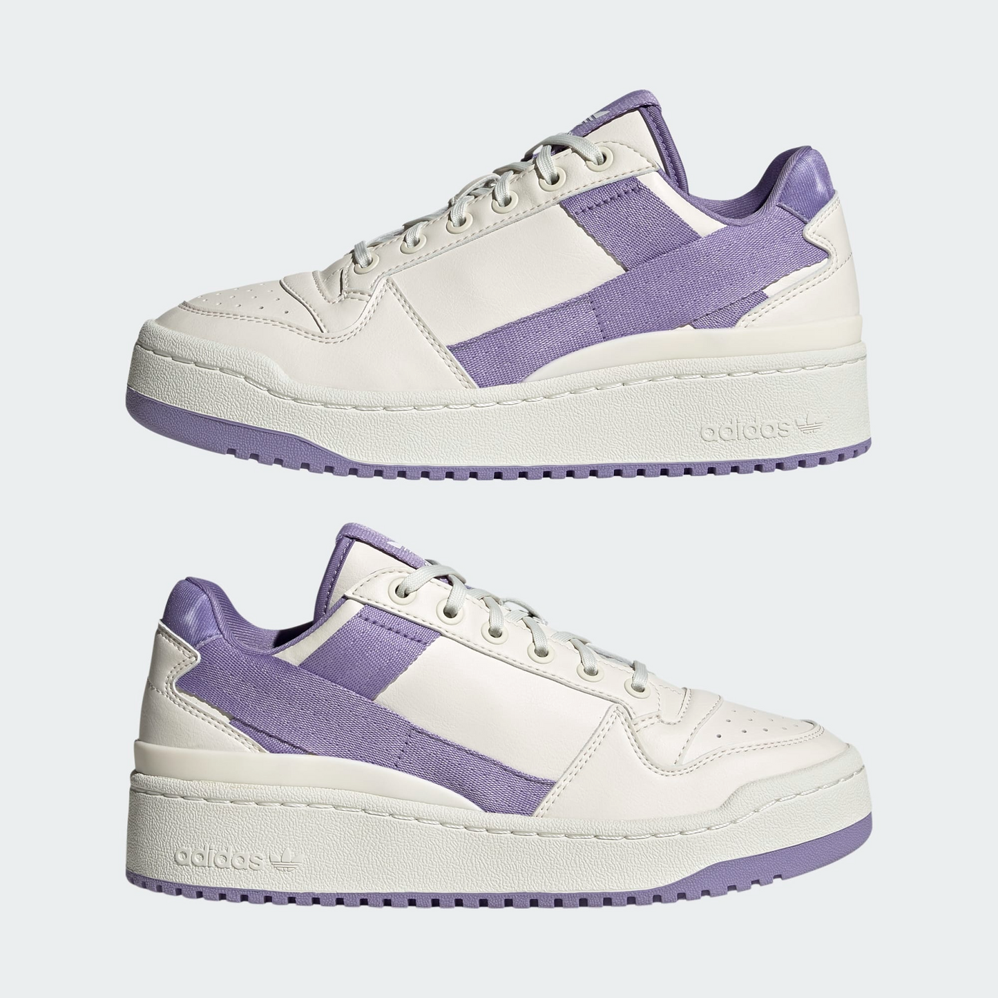 Adidas Women's Forum Bold Shoes - Chalk White / White Tint / Magic Lilac Sportive