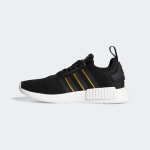Adidas Women's NMD R1 Shoes - Core Back / Gold Metallic / Crystal White Sportive