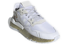 Load image into Gallery viewer, Adidas Women&#39;s Nite Jogger Shoes - Cloud White / Periwinkle Gold Sportive

