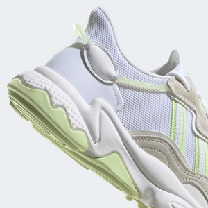 Adidas Women's Ozweego Shoes - Cloud White / Almost Lime / Pulse Lime Sportive
