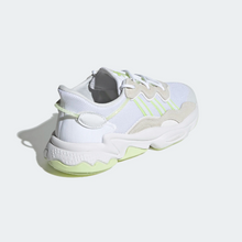 Load image into Gallery viewer, Adidas Women&#39;s Ozweego Shoes - Cloud White / Almost Lime / Pulse Lime Sportive
