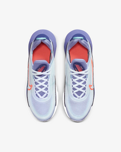 Nike Kid's Air Max 2090 SE Shoes - White / Dark Purple Dust / Light Thistle / Bright Mango Sportive
