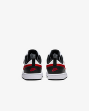 Load image into Gallery viewer, Nike Kid&#39;s Court Borough Low 2 Shoes - White / Black / University Red Sportive
