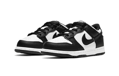 Nike Kids' Dunk Low Retro Shoes - White / Black - Shopsportive