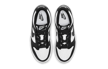 Nike Kids' Dunk Low Retro Shoes - White / Black - Shopsportive