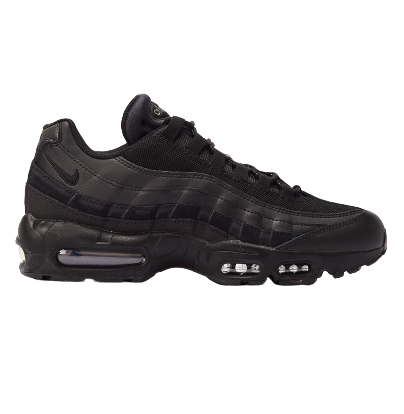 Nike Men's Air Max 95 Essential Shoes - Black / Dark Grey - Shopsportive