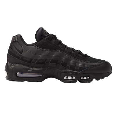 Nike Men's Air Max 95 Essential Shoes - Black / Dark Grey Sportive